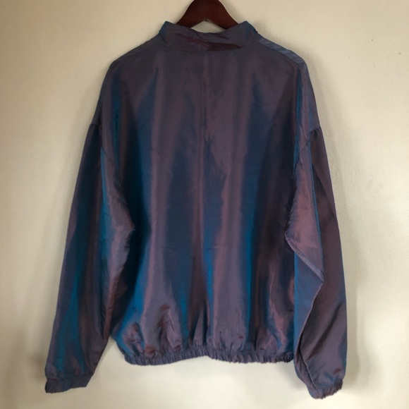 RARE Bootleg Tommy Hilfiger Iridescent Windbreake - Picture 2 of 8